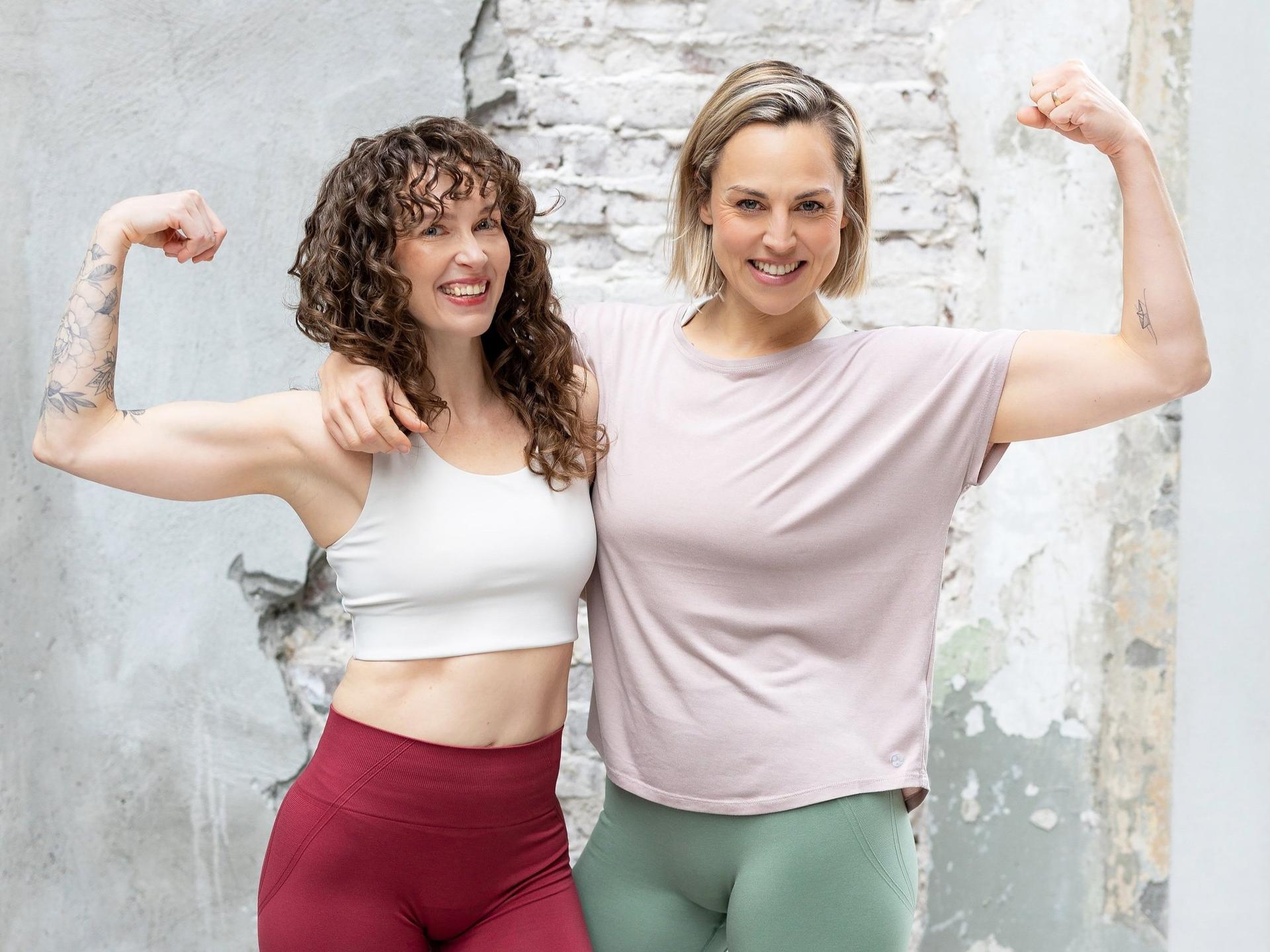 Sarah and Stef, founders of WeWomen